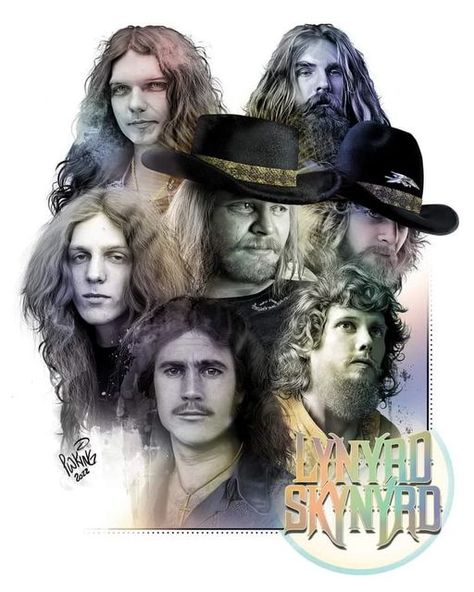 Artimus Pyle, Billy Powell, Steve Gaines, Street Survivors, Rickey Medlocke, Allen Collins, Gary Rossington, Lynyrd Skynyrd Band, Ronnie Van Zant