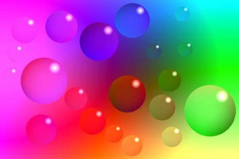 Wallpapers Colorful, Colorful Bubbles, Colorful Images, Blog Pictures, Sign Writing, Background Colorful, Background Wallpapers, Rainbow Aesthetic, Water Bubbles