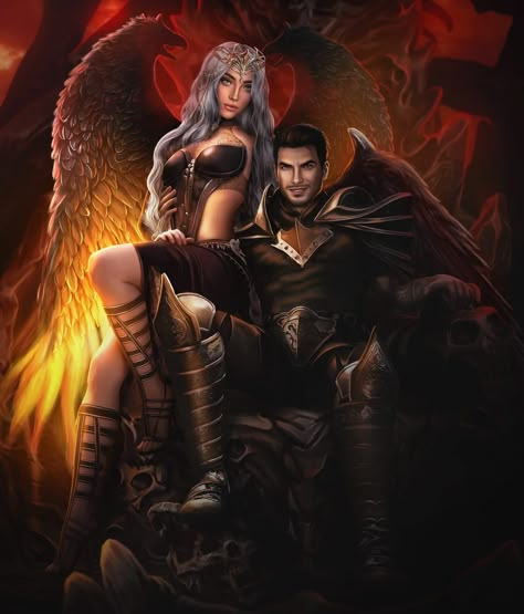 Fantasy Demon, Gothic Fantasy Art, Romance Art, Interactive Stories, Story Games, Fantasy Castle, Angels And Demons, Arte Fantasy, Romance Club