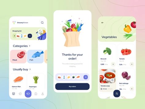 Grocery Website, Fitness Tracking App, Social App Design, Grocery Delivery App, Grocery Planning, App Home Screen, App Login, Grocery Market, Ecommerce App