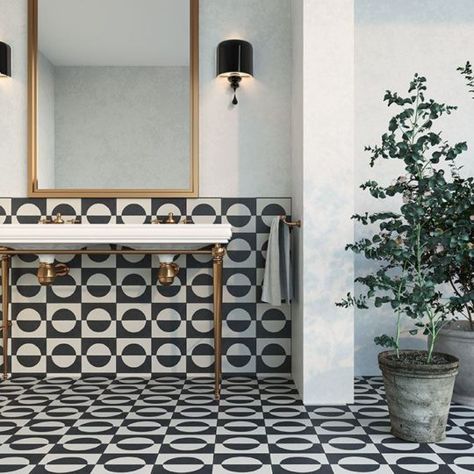 Signature Collection - Otto Tiles & Design, contemporary tile company Otto Tiles, Tiles Terrazzo, Shower Sizes, Terrazzo Tiles, Large Tile, Encaustic Cement Tile, Black And White Tiles, Moroccan Tiles, Tile Companies