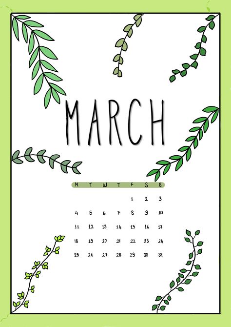 March Title Page, March Whiteboard Ideas, Boulet Journal March, Bujo March Cover, March Drawings, Digital Bullet Journal Ideas, March Bujo Cover, March Doodles, March Calendar Ideas