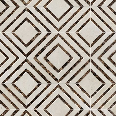 Art Deco Floor Design, Marmor Floor, Bathroom Floor Pattern, Flooring Pattern Ideas, Marble Flooring Pattern, Brown Stone Texture, Art Deco Flooring, Stone Pattern Design, Kitchen Texture