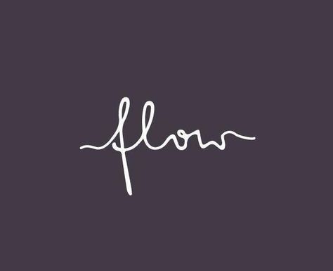 Flow Tattoo Word, Free Flow Tattoo, Flow Tattoo Design, Flow Tattoo, Pilates Logo, Walking Contradiction, Yoga Logo Design, Coffee Lounge, Yoga Logo