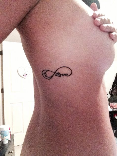 Infinity sign tattoo. "Love you to the moon and back" Infinity Sign Tattoo, Infinity Sign, Infinity Tattoos, Infinity Tattoo, Tree Branches, Interesting Art, Tatting, Art Pieces, Tattoos