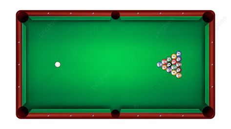 Pool Table Top, Billard Table, 3d Pool, Table Vector, Trees Top View, Pool Cue Rack, Billiards Table, Green Png, Cue Rack