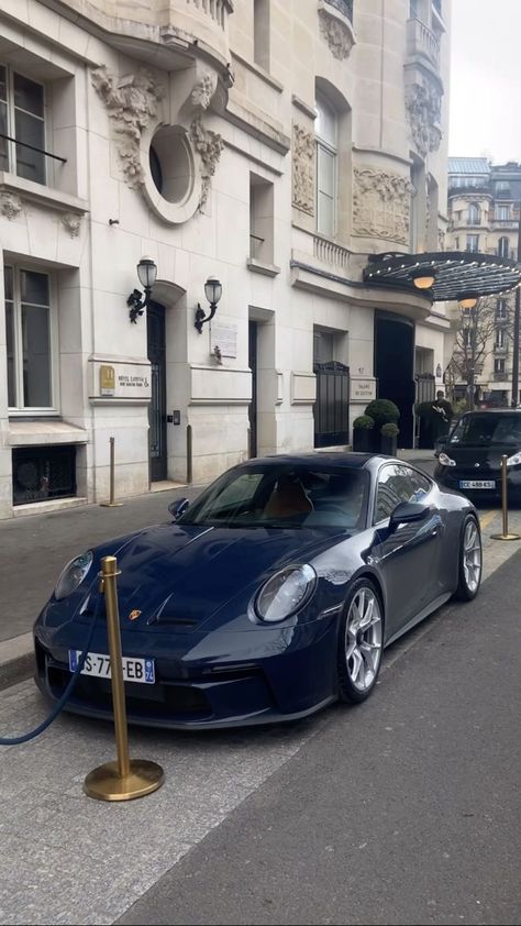 Blue Porsche, Porsche Gt3, Blue Car, Fancy Cars, Classy Cars, Pretty Cars, My Dream Car, Future Car