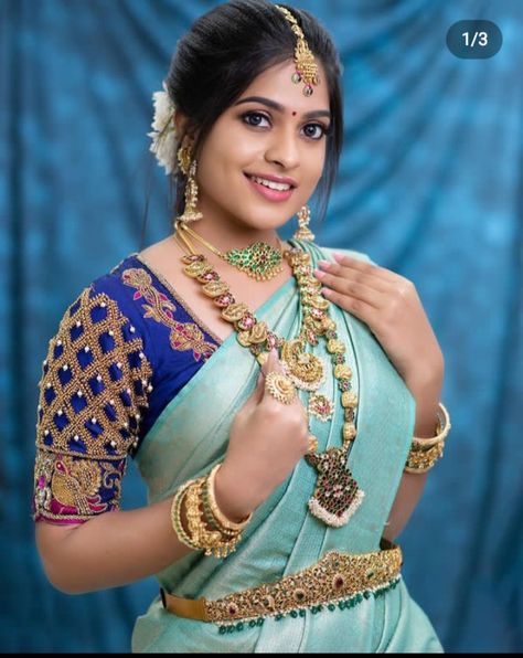 Puberty Poses, Engagement Portraits Poses, Wedding Matching Outfits, Single Poses, Saree Function, Indian Bride Poses, Saree Stills, Half Saree Function, Indian Bride Photography Poses