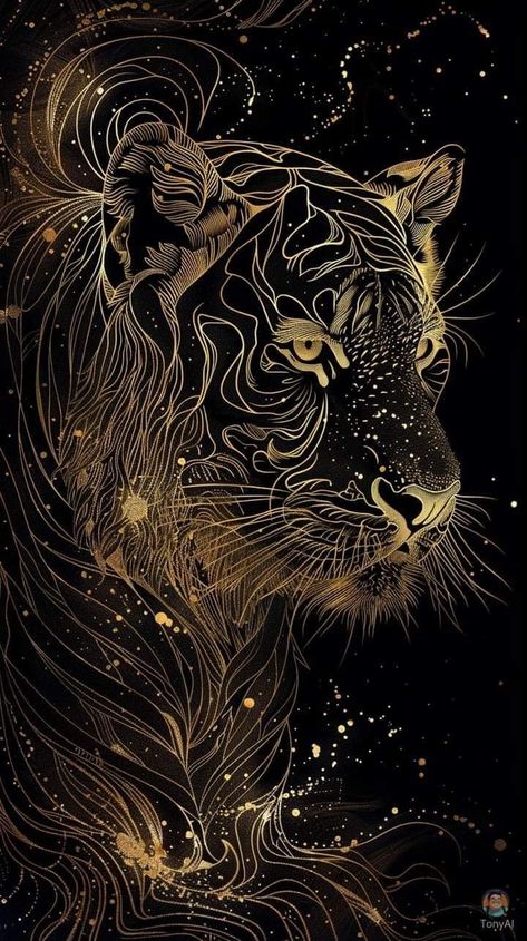 Tiger Artwork, Eagle Pictures, Dark Ink, Stock Wallpaper, Tiger Art, Tiger Tattoo, Autumn Scenery, Cool Wallpapers Art, Creature Art