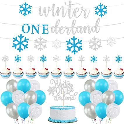 Winter 1st Birthday, Kids Party Balloons, Wonderland Party Decorations, Winter Wonderland Baby Shower, Winter Onederland Birthday, 1st Birthday Party Decorations, First Birthday Party Decorations, Snow Much Fun, 1st Birthday Decorations