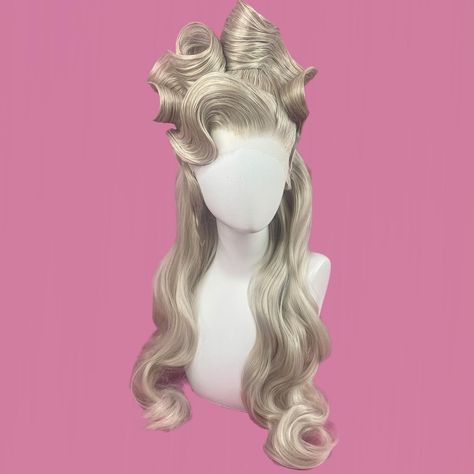 Drag Wigs, High Fashion Hair, Blonde Natural, Blonde Hairstyle, Peekaboo Hair, Wavy Style, Blonde Lace Front Wigs, Hair Png, Hair Stylies