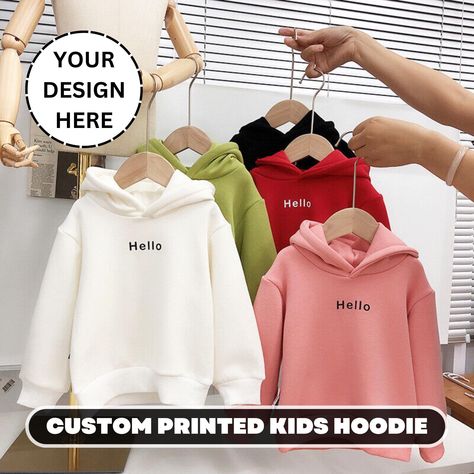 Personalized Toddler Hoodie, Kids Name Hooded Sweatshirt, Personalized Text Hoodie, Custom Birthday Gift For Kids, Customized Unisex Hoodies This cozy, custom-printed toddler pullover fleece hoodie combines comfort and durability for a perfect go-to layer. Made from a soft blend of 60% combed, ring-spun cotton and 40% polyester, it feels gentle against the skin while providing warmth. With a jersey-lined hood, side-seam pockets, and an EasyTear™ label, this hoodie is designed for both playtime ease and durability. Cover-stitched hems, waistband, and cuffs add durability for those active, everyday moments, making it a delightful choice for any custom print. - 🧒 Soft Cotton Comfort: Crafted from 60% ring-spun cotton for a smooth, cozy fit - 🧥 Durable Build: Jersey-lined hood and double-nee Custom Birthday Gifts, Pullover Fleece, Toddler Hoodie, Family Outing, Everyday Moments, Cozy Fits, Birthday Gifts For Kids, Custom Birthday, Gift For Kids