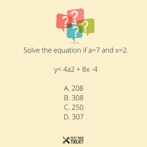 Math Practice Test! Comment your answer below!  http://www.testpreptoolkit.com/ged-prep-blog/ged-math/extra-math-questions/?utm_content=buffer0e92b&utm_medium=social&utm_source=pinterest.com&utm_campaign=buffer  #Study #Guide #TestPrepToolkit #GEDStudy #GEDPracticeTest #OnlineClasses Ged Test Questions, Ged Test Prep, Ged Study, Ged Study Guide, Ged Math, Math Study Guide, Math Test Prep, Math Practice, Math Questions