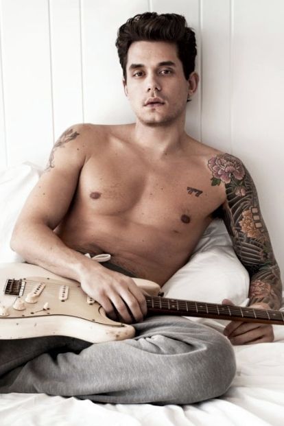 John Mayer's 12 Tattoos & Their Meanings - Body Art Guru John Mayer Tattoo, Stevie Ray Vaughan, John Mayer, All Music, Music Love, Man Crush, Artist Books, Celebrities Male, Music Is Life