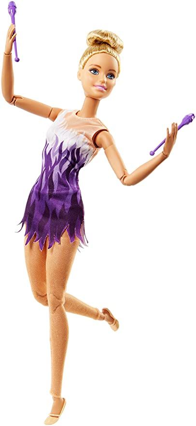 Rhythmic Gymnast, Made To Move Barbie, Classic Updo, Fao Schwarz, Doll Barbie, Doll Clothes Barbie, Young Athletes, Barbie Toys, Purple Ombre