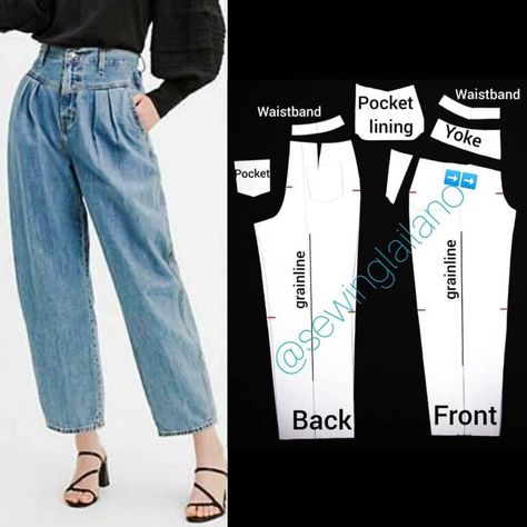 Tutorials – Sewing Lab Milano Linen Pants Pattern, Stylish Sewing Patterns, Harem Pants Pattern, Jeans Sewing, Pants Ideas, Diy Pants, Fashion Dream Job, Mom Pants, Pattern Pants