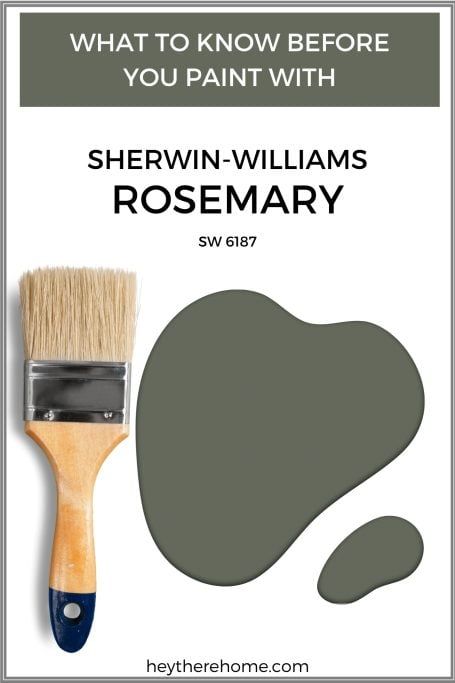 Earthy Green Paint Colors Sherwin Williams, Perfect Dark Green Paint Color, Sherrington Williams Rosemary, Best Olive Green Paint Color Sherwin Williams, Top Sherwin Williams Green Paint Colors, Sherwin Williams Rosemary Complimentary Colors, Rosemary Sherwin Williams Bathroom, She Twin Williams Rosemary, Sherwin Williams Rosemary Living Room