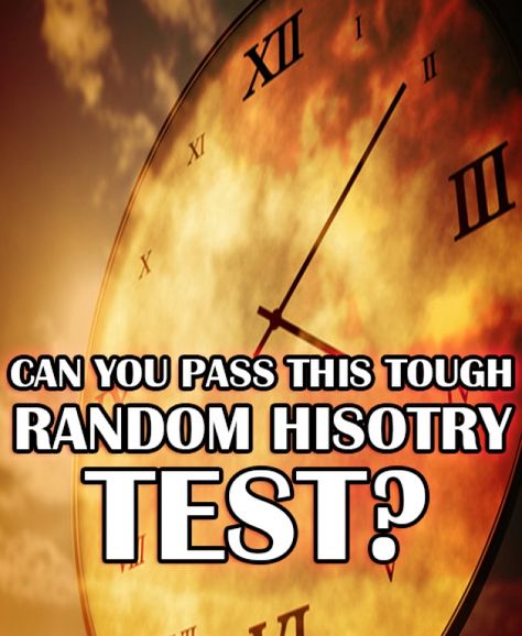 I Got History Hiccup!!! Though you knew a few of the easier answers, you unfortunately did not answer enough of these random, challenging history questions to pass our test today – and that’s okay! Though many people know specific periods or genres of history, we purposely chose extra random questions just to test you, so we don’t blame you for missing a few. Check out the answers below! And while you’re at it, share this quiz with your friends and let’s see how well they do! I Q Test, History Quiz Questions, Intelligence Quizzes, History Trivia Questions, Brain Quiz, Iq Test Questions, My Search History, Trivia Quiz Questions, Geography Quizzes