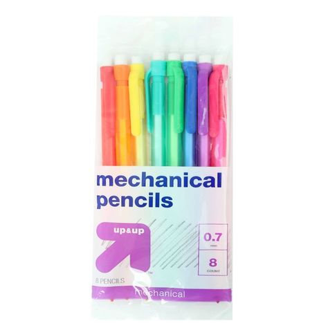 School Supplies Target, Middle School Supplies, Third Grade Activities, Preppy School Supplies, Stationery Obsession, Kids School Supplies, Pokemon Gifts, Easy Writing, Mechanical Pencil