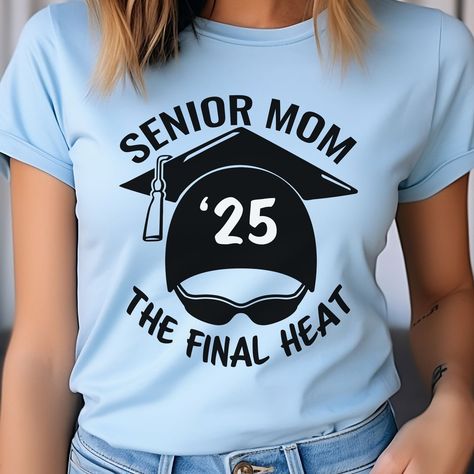 Super soft, swim team mom senior shirt. The Final Heat. Graduation Swim Cap. Great shirt to wear all season to honor your graduating senior. Perfect for senior night. The year is changed annually. DETAILS: Unisex Soft-style T-Shirt - for men and women Brand: Gildan; Unisex Tee Material: 100% Ringspun Cotton, Heather Gray 35/65 Cotton/Polyester Care: Machine Wash Cold. May shrink slightly after the first wash. UNISEX SIZES: **Please see the size chart with detailed measurements in the photo gallery and measure against your favorite t-shirt.** SIZING DETAILS: * If you are not sure about sizing please measure your favorite t-shirt and compare measurements to the chart for the best fit for you. * Most styles offered are preshrunk at the factory but may shrink some after washing and drying. Alw Senior Swim Mom Shirts, State Swim Team Shirts, Senior Swim Night Ideas, Swim Mom Shirt Ideas, Senior Night Swim, Swim Senior Night, Swim Awards, Swim Team Shirt, Swim Team Mom