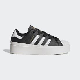 adidas Superstar Bonega Shoes - White | Women's Lifestyle | adidas US Bonega Shoes, Black Superstar, Superstar Shoes, Adidas Models, Adidas Shoes Superstar, White Leather Shoes, Superstars Shoes, Adidas Shop, Women Lifestyle