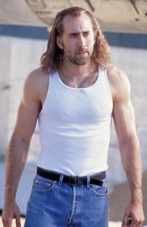 Mullet Wigs, Mullet Wig, Wife Beaters, Nicolas Cage, Mullet Hairstyle, One Shot, Hollywood Actor, Hugh Jackman, American Actors