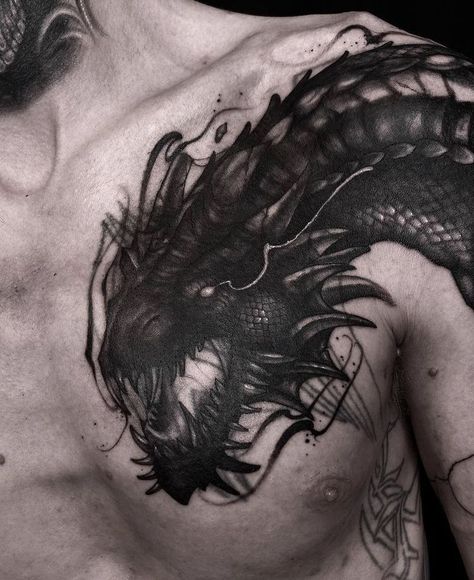 Jormungandr Tattoo Sleeve, Audaces Fortuna Iuvat Tattoo, Jormungandr Tattoo Design, Chest And Arm Tattoo, Dark Dragon Tattoo, Small Tattoo Ideas Back, Tattoo Ideas Stomach, Leviathan Tattoo, Jormungandr Tattoo