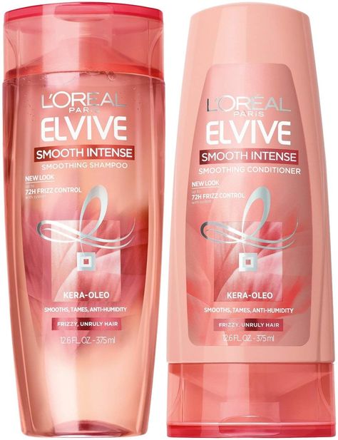 8 Hair Products That'll Keep Your Strands Frizz-Free Through Any Heat Wave Anti Frizz Shampoo, Drugstore Hair Products, Anti Frizz Hair, Good Shampoo And Conditioner, Hair Balm, Shampoo And Conditioner Set, Unruly Hair, Hair Frizz, Best Shampoos