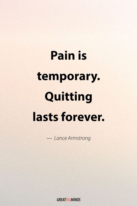 Not Quitting Quotes, Persistence Quotes Motivation, Motivation Jar, Quotes To Keep Going, Persistence Quotes, Helping Others Quotes, Pain Is Temporary, Quitting Quotes, Self Motivation Quotes