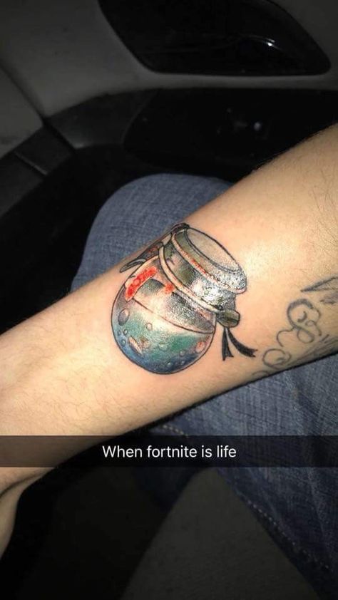 Fortnite Tattoo Ideas, Fortnite Tattoo, Fish Tattoos, Jesus Fish Tattoo, Fortnite, Tatting, Tattoo Ideas, Tattoos, Quick Saves