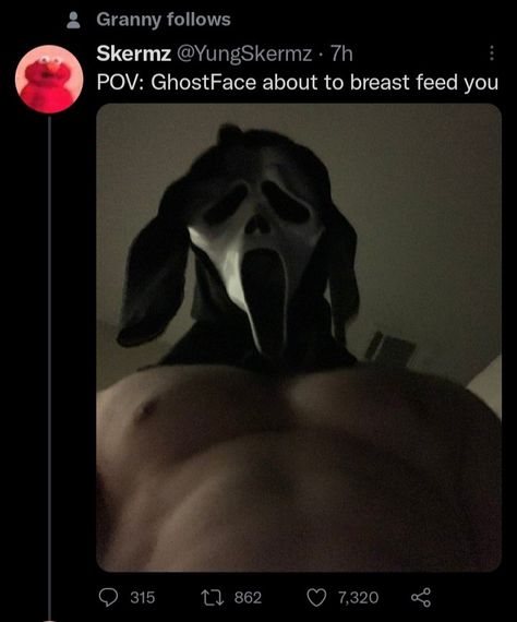 Ghostface Hot Art, Hot Ghost Face Fan Art, Ghost Face Fan Art Spicy, Horror Villains Fan Art Spicy, Spicy Ghostface Fanart, Ghostface Fanart Spicy, Shirtless Ghostface, Ghostface Matching Pfp Couple, Hot Ghostface Fanart