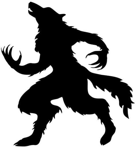 Werewolf Silhouette, Vampire Silhouette, Halloween Animation, Halloween Imagem, Wolf Pics, Halloween Werewolf, Cricut Art, Halloween Stencils, Wolf Silhouette