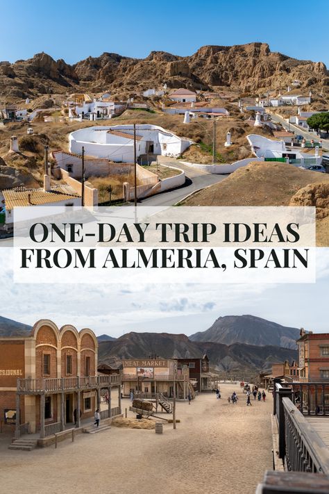 Discover Best One-Day Trips From Almeria City, Spain Almunecar Spain, Almeria Spain, Spain Travel Guide, Spain Vacation, Big Cities, One Day Trip, Europe Travel Guide, Weekend Trip, Spain And Portugal