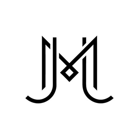 J M Monogram, Mj Initials, Jm Monogram, M Monogram Logo, Jm Logo, Mj Logo, M Symbol, Sweet 13, Mi Logo