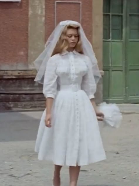 God Created Woman, 1960s Wedding, Stylish People, Stylish Bride, And God Created Woman, Vintage Bride, Wedding Mood, Brigitte Bardot, Wedding Dress Inspiration