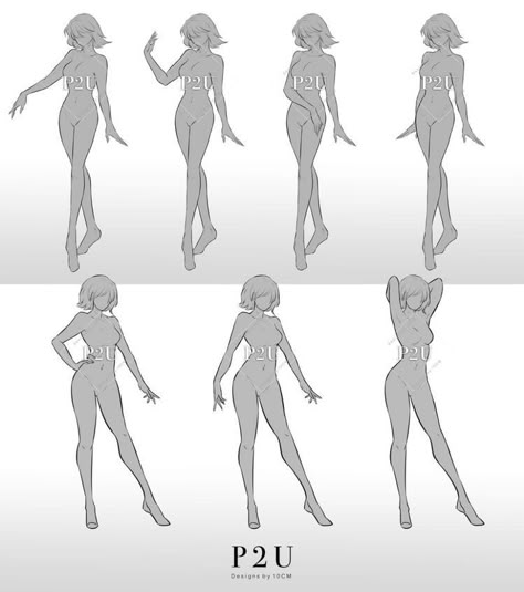 Action Drawing, Drawing Tut, Art Thoughts, Body Female, Female Base, Anime Body, Drawing Help, Resin Work, Drawing Body Poses