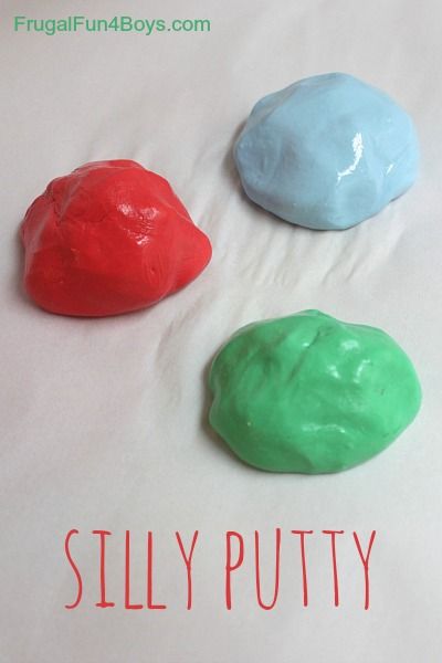 Homemade Silly Putty, Putty Recipe, Liquid Starch, Homemade Paint, Silly Putty, Homemade Art, How To Make Slime, Diy Slime, How To Make Homemade