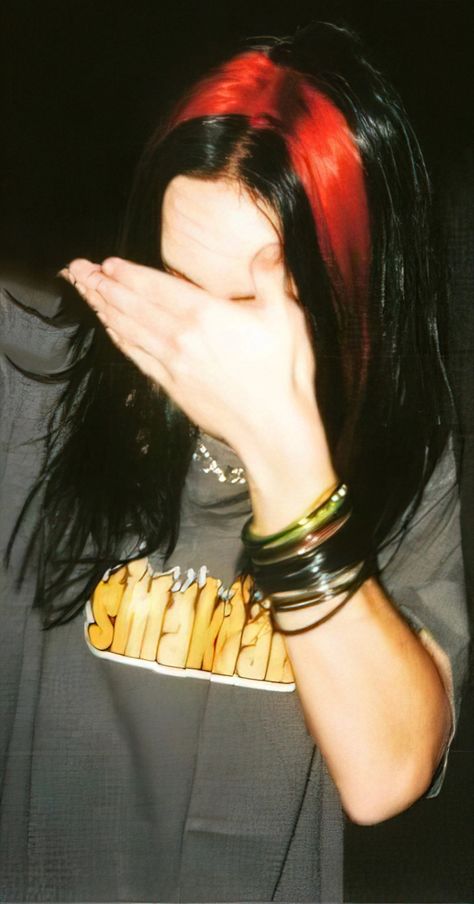 Joey Jordison Red Hair, Joey Jordison Hair, Joey Jordison Murderdolls, Black Red Hair, Joey Jordison, Hair Stylies, Hair Reference, Hair Inspo Color