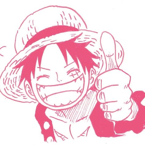 one piece icon Pink One Piece Aesthetic, Red And Pink Widget, One Piece Pink Icon, One Piece App Icon, Pink Manga Pfp, One Piece Phone Theme, One Piece Widget, Luffy Manga, One Piece Aesthetic