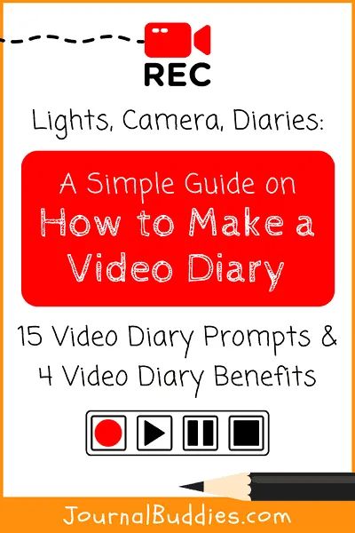 "Unlock Your Storytelling Skills: An Introduction to Creating Engaging Video Diaries" Step into the world of video diaries with "Lights, Camera, Diaries". This comprehensive guide will not only unlock your storytelling skills but also introduce you to 15 creative prompts to keep your diary vibrant. Plus, discover the 4 profound benefits of maintaining a video diary. Embrace this modern twist to traditional journaling.#VideoDiary #VideoJournaling #JournalBuddies High School Journal, Diary Prompts, Video Diaries, Creative Writing For Kids, Journal Prompts For Kids, Video Diary, Creative Prompts, Journal Topics, Daily Journal Prompts