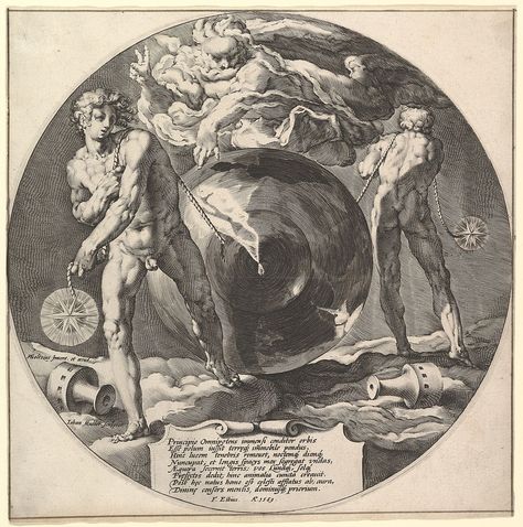 God Creating The World, Hendrick Goltzius, Creation Of The World, British Museum London, Bible Prints, In The Beginning God, Copper Engraving, Heaven And Earth, Earth From Space