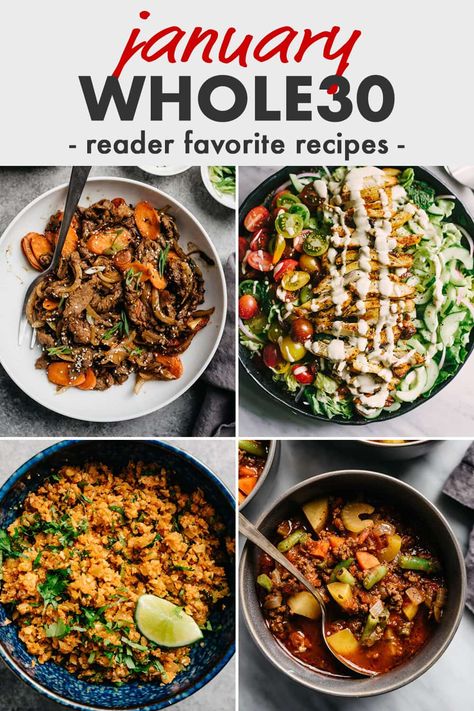 How to ROCK Your January Whole30! (Tips + Recipes) | Our Salty Kitchen Whole Foods 30 Recipes, Meal Prep Ideas Whole 30, Starting Whole 30, Whole Thirty Meal Plan, 2024 Healthy Eating, Clean Eating January, Yummy Whole 30 Meals, Easy Whole 30 Dinner Slow Cooker, Whole 30 Oils List