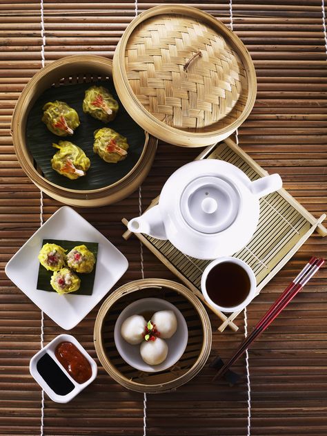 "Yum Cha" is the Cantonese term which means drinking tea. It is popularly associated with eating Dim Sum. Yum Cha, Drink Tea, Dim Sum, Drinking Tea, Decorative Plates, Tea, Drinks, Tableware, Art