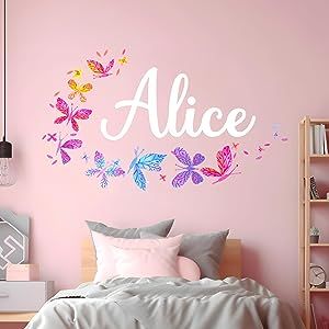 Amazon.com Shopping Cart Boho Butterfly Bedroom, Wall Stickers Bedroom Aesthetic, Room Stickers Wall Decor, Butterfly Room Decor Aesthetic, Butterfly Bedroom Ideas Kids, Butterfly Girls Room, Butterfly Baby Shower Decorations, Butterfly Room Decor, Butterfly Bedroom