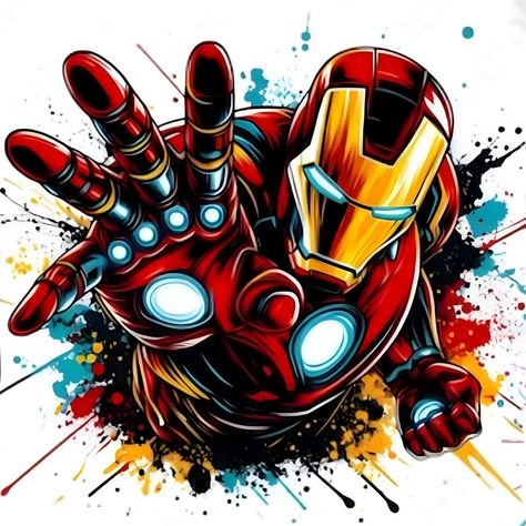 Iron Man Art Draw, Iron Man Dibujo, Ironman Art, Iron Man Kids, Avengers Cartoon, Hulk Art, Marvel Tattoos, Sublimation Ideas Projects Inspiration, Iron Man Wallpaper