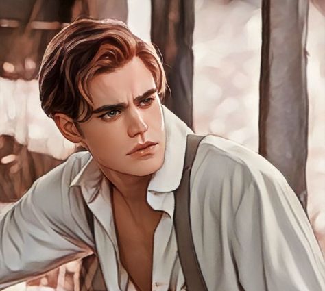 Stefan Salvatore Fanart, The Vampire Diaries Fanart, Damon Salvatore Fanart, Tvd Fanart, Vampire Diaries Fan Art, Prequel App, Stefan Tvd, Heroes Of The Storm, Stefan Salvatore