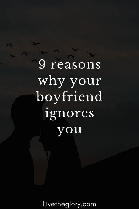 Why is my boyfriend ignoring me? Does your boyfriend take longer to respond when you text him? Do you call him over and over and he doesn’t answer the phone? If it’s only been a few hours, it’s probably not something to worry about; could be busy. However, if more than a day has passed and your boyfriend continues to act like you don’t exist, then you have reason to be concerned. Call Signs For Boyfriend, Boyfriend Ignoring Me, Busy Boyfriend, Ignore Text, Boyfriend Ignoring, Quotes For Boyfriend, Answer The Phone, Thinking Of You Quotes, Love Message For Him