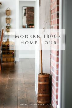 Modern 1800's Cottage Home Tour by sheholdsdearly.com 1800 House Decor, Victorian Rustic Decor, Antique Homes Interior, 1800 Farmhouse Kitchen, 1800 Cottage Interior, Modern 1800s Home, 1800s Farmhouse Decor, 1800 Home Renovation, 1800 Homes Interior