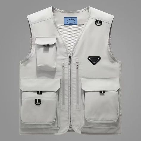 none Mens Vest Casual, Outdoor Vest, Sports Vest, Men's Vest, Sleeveless Jacket, Vest White, Mens Vest, Mens Summer, Trekking