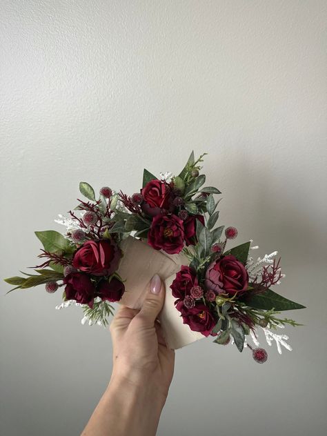 If you are looking for custom colors please leave me a note or message for it. If you need to make a bundle please contact me. I will be happy if you have any other questions. Burgundy Pocket Boutonniere, Sage Green And Burgundy Wedding, Boho Burgundy Wedding, Red Rose Wedding Theme, Sage Green Wedding Flowers, Green And Burgundy Wedding, Boutonniere Burgundy, Pocket Boutonniere, Christmas Wedding Flowers